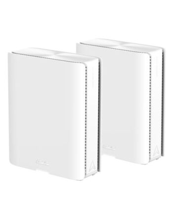 Asus (ZenWiFi BQ16) BE25000 Quad Band Wi-Fi 7 Mesh Routers, Up to 8,000 sq.ft, 2x 10G Ports, USB, VPN, multi-SSID, 2 Pack