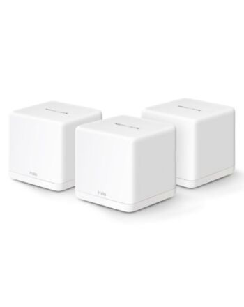 Mercusys (Halo H1500X 3-Pack) AX1500 Dual Band Whole Home Mesh Wi-Fi 6 System, OFDMA & MU-MIMO