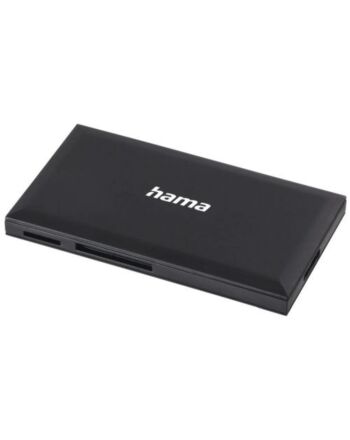 Hama External USB 3.0 Multi-Card Reader, SD/microSD/CF/MS, Black, USB Powered