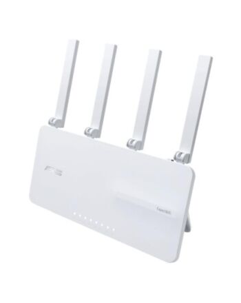 Asus (ExpertWiFi EBR63) AX3000 Dual Band Wi-Fi 6 All-in-One Access Point with Router, Switch & Security Gateway, 5 SSIDs, VLAN, SDN, USB