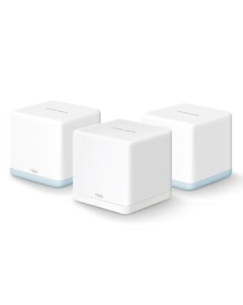 Mercusys (HALO H1200G 3-Pack) AC1200 Whole-Home Mesh Wi-Fi System, Dual Band, AP Mode