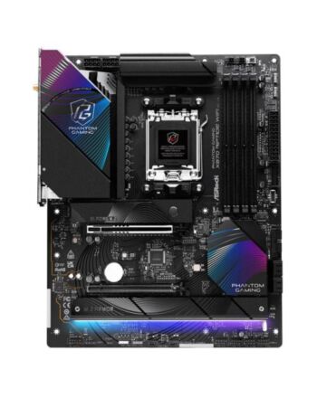 Asrock X870 RIPTIDE WIFI, AMD X870, AM5, ATX, 4 DDR5, HDMI, 2 USB4, Wi-Fi 7, 2.5G LAN, RGB, 3x M.2