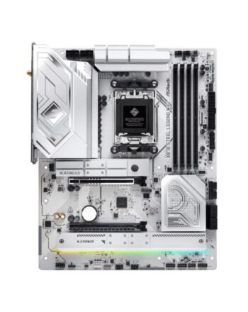 Asrock X870 STEEL LEGEND WIFI, AMD X870, AM5, ATX, 4 DDR5, HDMI, 2 USB4, Wi-Fi 7, 2.5G LAN, RGB, 3x M.2