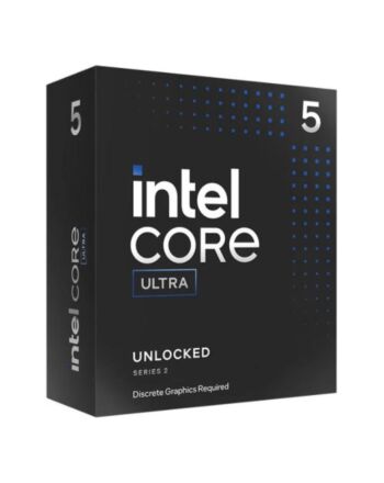 Intel Core Ultra 5 245KF CPU, 1851, 5.2GHz Turbo, 14-Core, 125W (159W Turbo), 24MB Cache, Unlocked, Arrow Lake, No Graphics, NO HEATSINK/FAN