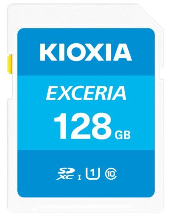 Kioxia 128GB Exceria U1 Class 10 SD card