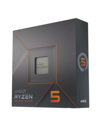 AMD Ryzen 5 7600X CPU, AM5, 4.7GHz (5.3 Turbo), 6-Core, 105W (142W Turbo), 38MB Cache, 5nm, 7th Gen, Radeon Graphics, NO HEATSINK/FAN