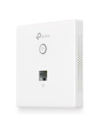 TP-LINK (EAP115-WALL) Omada 300Mbps Wireless N Wall Mount Access Point, PoE, 10/100, Free Software