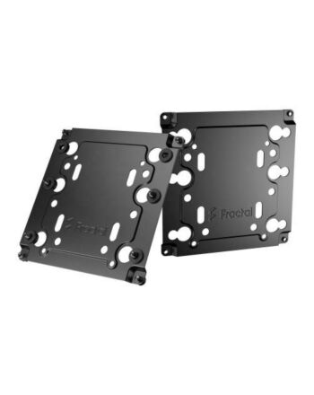 Fractal Design Universal Multibracket  Type-A (2-pack), 2.5/3.5 SSD/HDD - Converts a standard 120mm fan slot to an HDD, SSD or pump mount