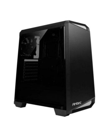 Antec NX100 ATX Gaming Case w/ Window, No PSU, 12cm Rear Fan, Black/Grey Highlights