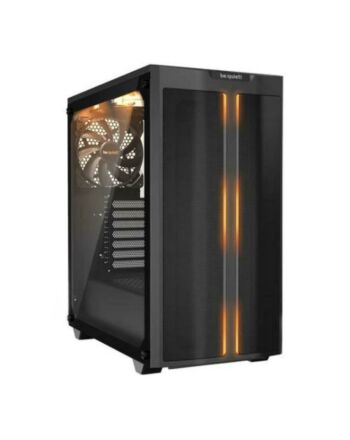 Be Quiet! Pure Base 500DX Gaming Case w/ Glass Window, ATX, 3 x Pure Wings 2 Fans, ARGB Front Lighting, USB-C, Black