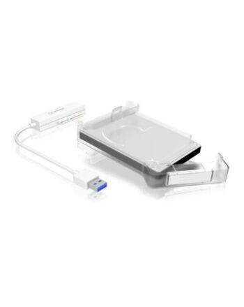 Icy Box (IB-AC703-U3) USB 3.0 to 2.5"" SATA Adapter Cable with HDD Protection Box