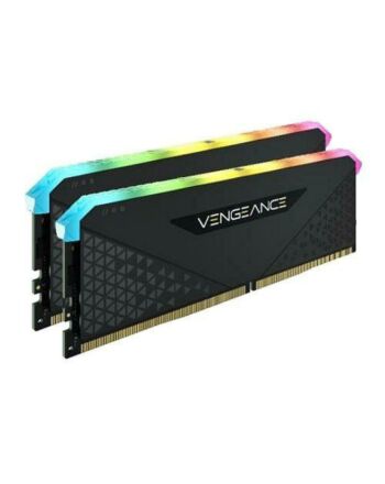 Corsair Vengeance RGB RT 32GB Memory Kit (2 x 16GB), DDR4, 3600MHz (PC4-28800), CL16, 10 LEDs, AMD Optimised, Black