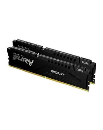 Kingston Fury Beast 32GB Kit (2 x 16GB), DDR5, 6000MHz (PC5-48000), CL40, 1.35V, ECC, XMP 3.0, PMIC, DIMM Memory