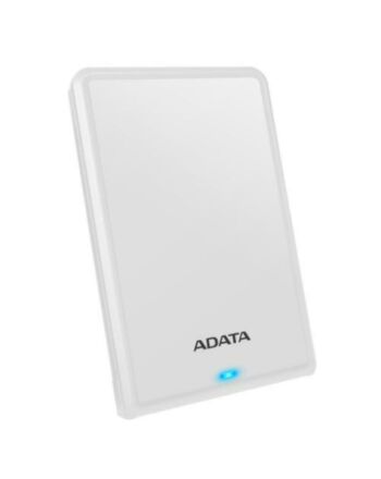 ADATA 2TB HV620S Slim External Hard Drive, 2.5", USB 3.2, 11.5mm Thick, White