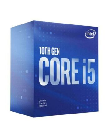 Intel Core I5-10400 CPU, 1200, 2.9 GHz (4.3 Turbo), 6-Core, 65W, 14nm, 12MB Cache, Comet Lake