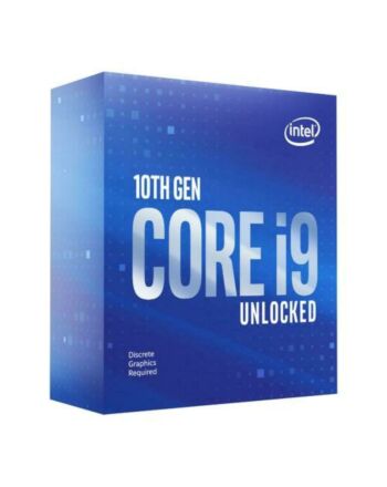 Intel Core I9-10900KF CPU, 1200, 3.7 GHz (5.3 Turbo), 10-Core, 125W, 14nm, 20MB Cache, Overclockable, No Graphics, Comet Lake, NO HEATSINK/FAN