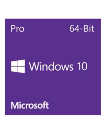 Microsoft Windows 10 Professional 64-bit, OEM DVD, Single Copy