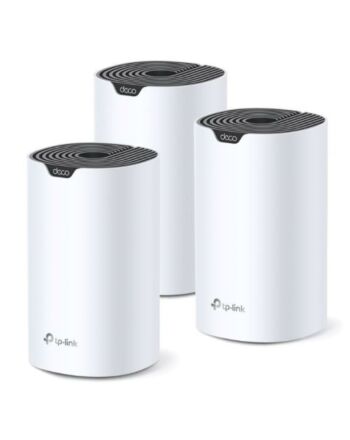 TP-LINK (DECO S7) Whole-Home Mesh Wi-Fi System, 3 Pack, Dual Band AC1900, MU-MIMO, Robust Parental Controls, 3x GB LAN on each Unit