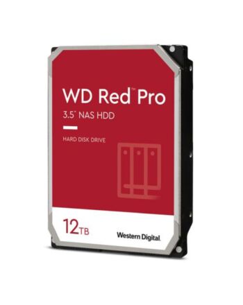 WD 3.5", 12TB, SATA3, Red Pro Series NAS Hard Drive, 7200RPM, 256MB Cache, OEM