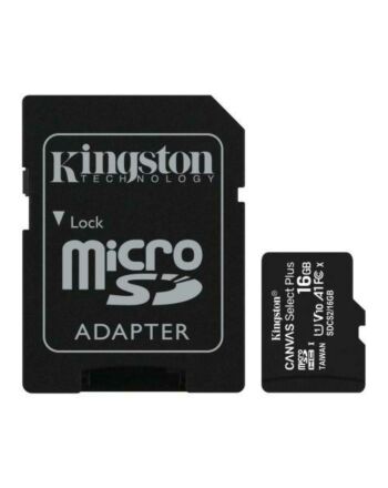 Kingston 32GB Canvas Select Plus Micro SD Card with SD Adapter, UHS-I Class 10 with A1 App Performance