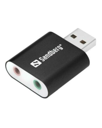 Sandberg External Soundcard, USB, 5 Year Warranty, OEM