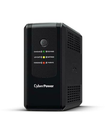 CyberPower UT 650VA Line Interactive Tower UPS, 360W, LED Indicators, 4x IEC, AVR Energy Saving, Up to 1Gbps Ethernet