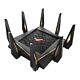 Asus (GT-AX11000) ROG Rapture AX11000 Wireless Tri-Band Gaming Wi-Fi 6 Router, 802.11ax, Quad Core CPU, AiMesh, RGB