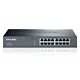 TP-LINK (TL-SG1016D) 16-Port Gigabit Unmanaged  Desktop/Rackmount Switch, Steel Case