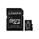 Kingston 64GB Canvas Select Plus MicroSDXC Card with SD Adapter, UHS-I Class 10,U1, A1 App Performance, 100MB/s