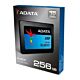 ADATA 256GB Ultimate SU800 SSD, 2.5", SATA3, 7mm (2.5mm Spacer),  3D NAND, R/W 560/520 MB/s