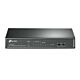 TP-LINK (TL-SF1008LP) 8-Port 10/100Mbps Unmanaged Desktop Switch, 4-Port PoE, Intelligent Power, Steel Case