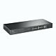 TP-LINK (TL-SG1218MP) 18-Port Gigabit Unmanaged PoE+ Rackmount Switch, 16-Port PoE+, 2 SFP Ports