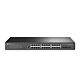 TP-LINK (SG3428X) JetStream 24-Port Gigabit L2+ Managed Switch with 4 10GE SFP+ Slots, L2+/L3, Fanless, Rackmountable