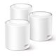 TP-LINK (DECO X50) AX3000 Dual Band Wireless Whole Home Mesh Wi-Fi 6 System, 3 Pack, 3x LAN, OFDMA & MU-MIMO, TP-Link HomeShield