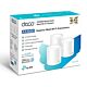 TP-LINK (DECO X50) AX3000 Dual Band Wireless Whole Home Mesh Wi-Fi 6 System, 3 Pack, 3x LAN, OFDMA & MU-MIMO, TP-Link HomeShield