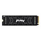 Kingston 4TB Fury Renegade Gen4 M.2 NVMe SSD, M.2 2280, PCIe4, 3D TLC NAND, R/W 7300/7000 MB/s, 1M/1M IOPS, Aluminium Heatspreader