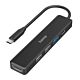 Hama External 4 Port USB-C Hub, USB Powered, 3 x USB-A , 1 x USB C (Power Delivery), 1 x HDMI