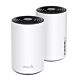 TP-LINK (DECO XE75) AXE5400 Wi-Fi 6E Tri-Band Mesh System, 2 Pack, AI-Driven Mesh, 3 x LAN on each Unit, Voice Control