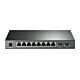 TP-LINK (SG2210P) JetStream 10-Port Gigabit Smart Switch with 8-Port PoE+, 2 SFP Ports, Desktop/Wall Mount
