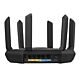 Asus (RT-AXE7800) AXE7800 Wi-Fi 6E Tri-Band Router, 6GHz Band, 2.5G WAN/LAN, USB, AiMesh, One-Tap Safe Browsing, Enhanced Security
