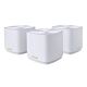 Asus AX5400 (ZenWiFi XD5) AX3000 Dual Band Mesh Wi-Fi 6 System, 3 Pack, GB LAN, GB WAN, 160MHz Bandwidth, AiMesh, AiProtection, White
