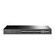 TP-LINK (SG3428XF) JetStream 24-Port SFP L2+ Managed Switch w/ 4 10GE SFP+ Slots, Dual Redundant PSUs, Rackmountable