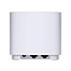Asus (ZenWiFi XD4 Plus) AX1800 Dual Band Mesh Wi-Fi 6 System, Single Unit, AiMesh, AiProtection, Wall Mountable, White