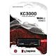 Kingston 1TB KC3000 M.2 NVMe SSD, M.2 2280, PCIe4, 3D TLC NAND, R/W 7000/6000 MB/s, 900K/1M IOPS, Aluminium Heatspreader