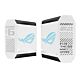 Asus (GT6 1-Pack White) ROG Rapture AX10000 Tri-Band Gaming Mesh Wi-Fi 6 System, 2.5G LAN, AiMesh, RangeBoost Plus, AiProtection Pro, RGB