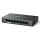Mercusys (MS108GP) 8-Port Gigabit Desktop Switch with 7-Port PoE+, Steel Case