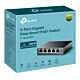 TP-LINK (TL-SG105MPE) 5-Port Gigabit Easy Smart Switch with 4-Port PoE+, Steel Case