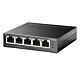 TP-LINK (TL-SG105MPE) 5-Port Gigabit Easy Smart Switch with 4-Port PoE+, Steel Case