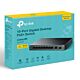 TP-LINK (LS1210GP) 10-Port Gigabit Desktop LiteWave Switch with 8-Port PoE+, GB SFP Port