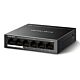 Mercusys (MS106LP) 6-Port 10/100Mbps Desktop Switch with 4-Port PoE+, Metal Case